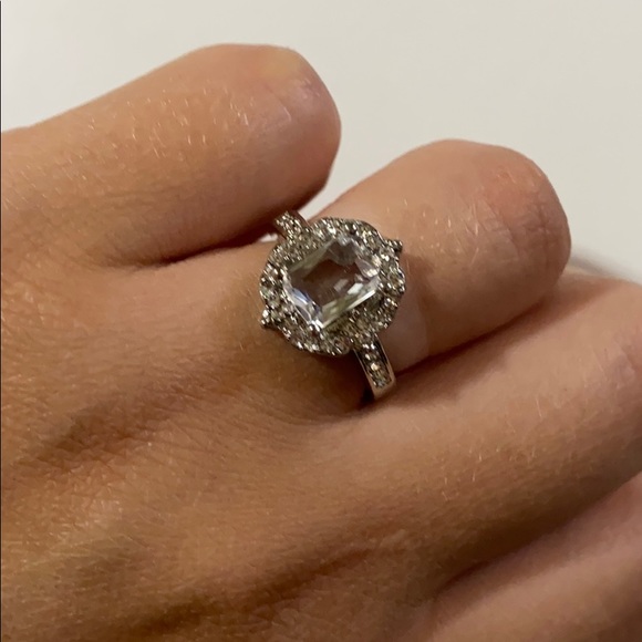 925 Silver Plated Jewelry Wedding Ring - Picture 5 of 6